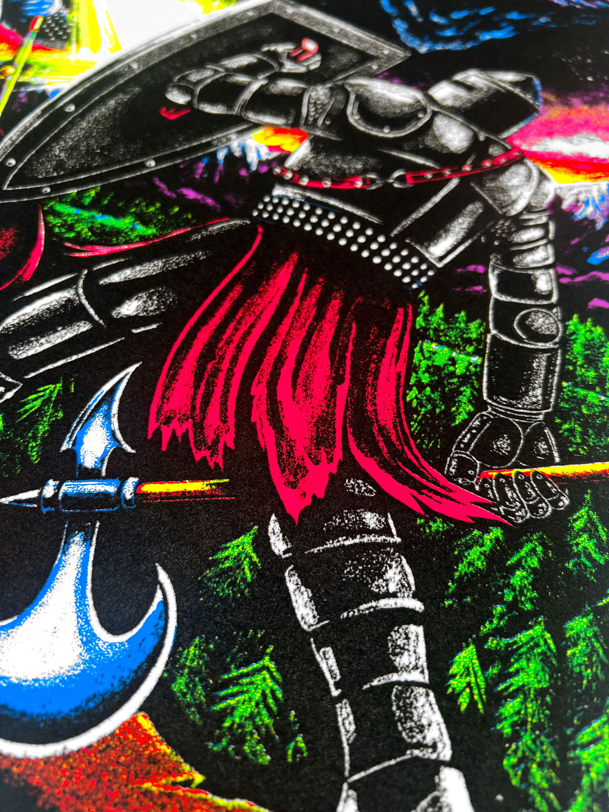 Quest Master Blacklight Poster