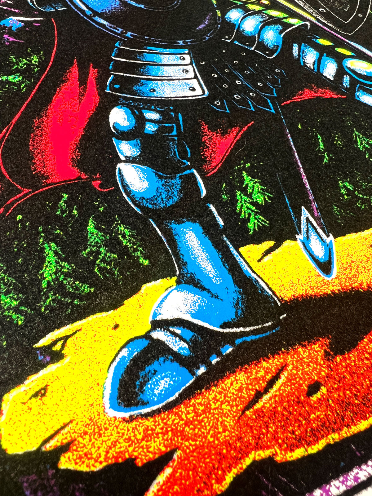 Quest Master Blacklight Poster