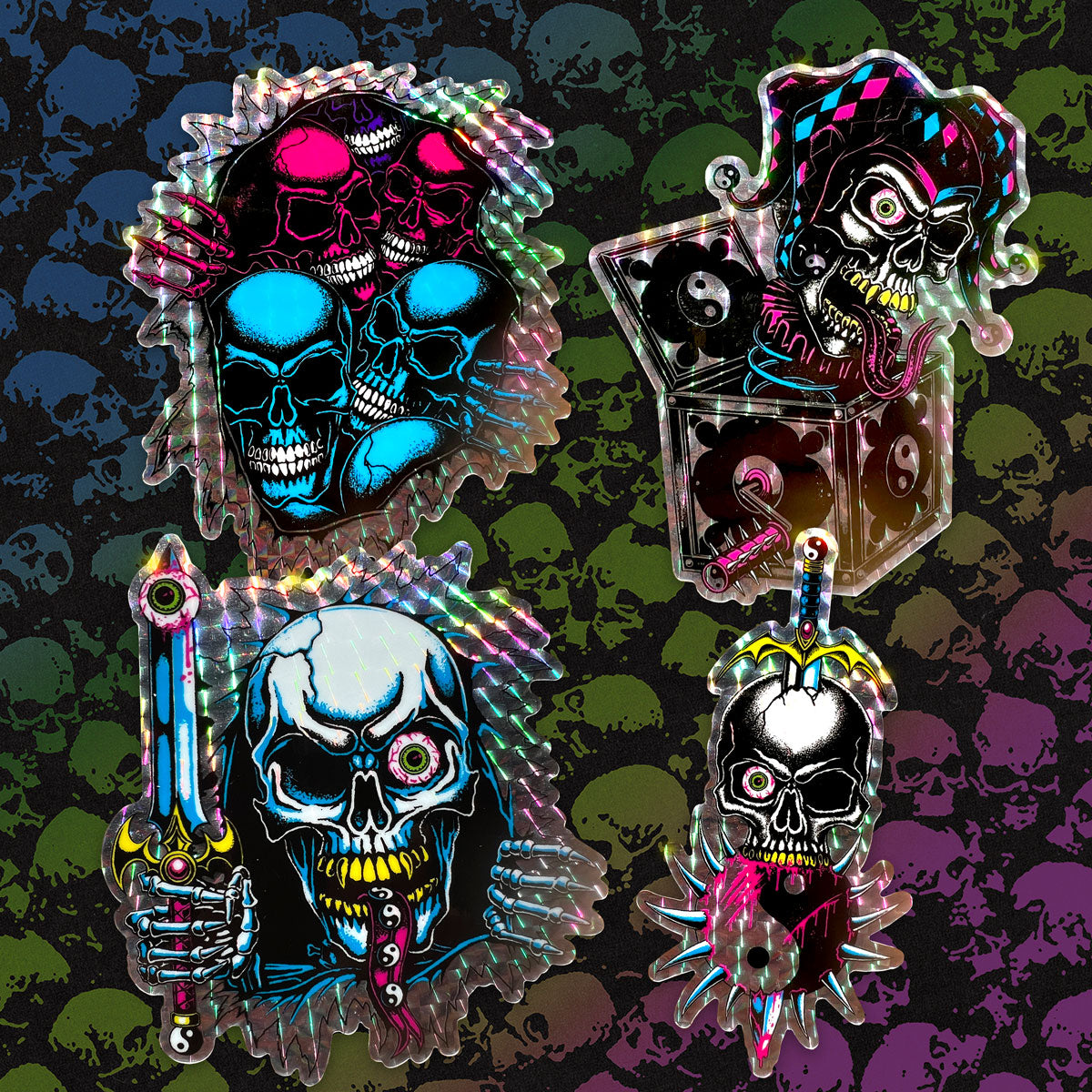 Skull Sticker Pack