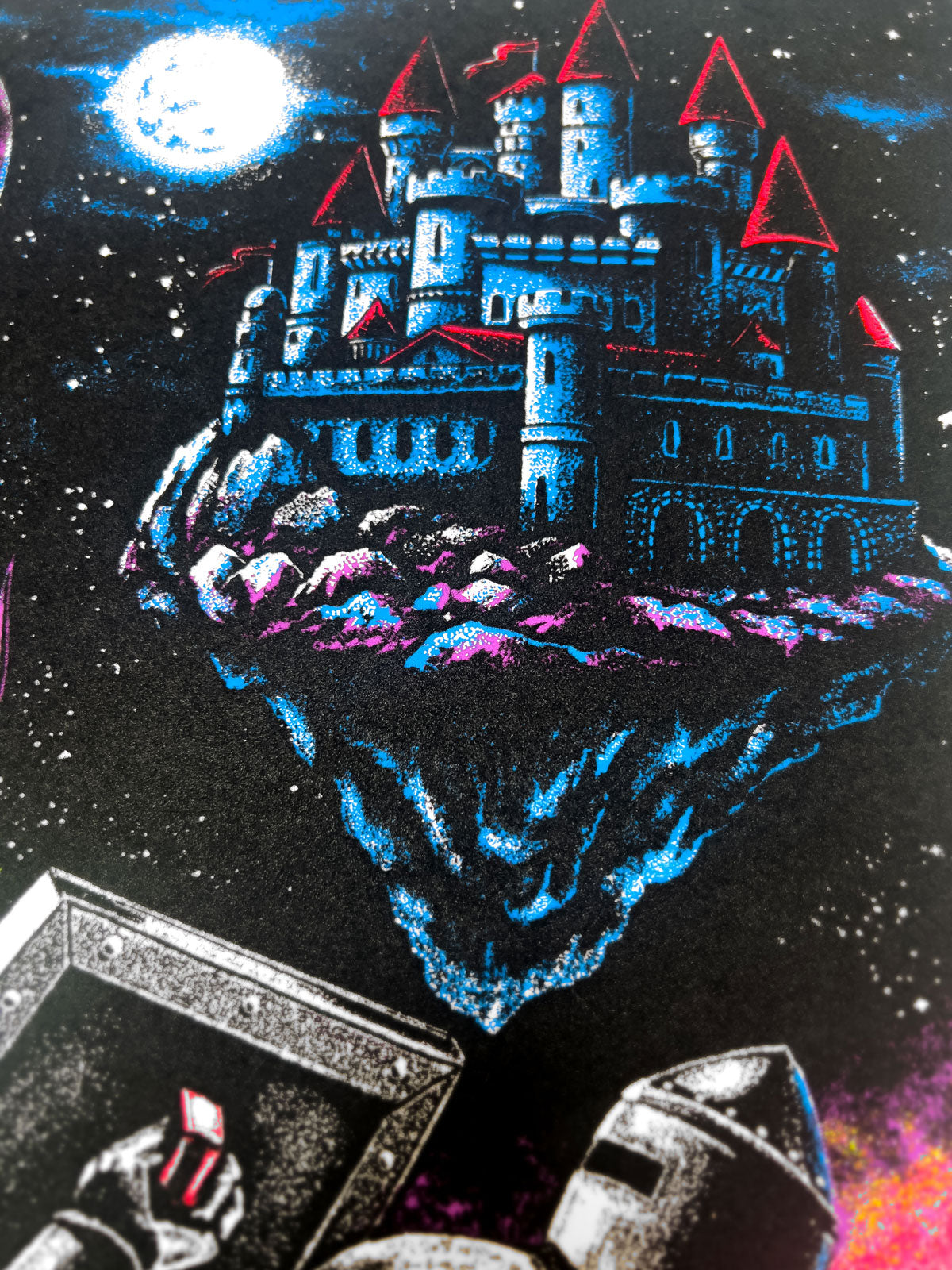 Quest Master Blacklight Poster