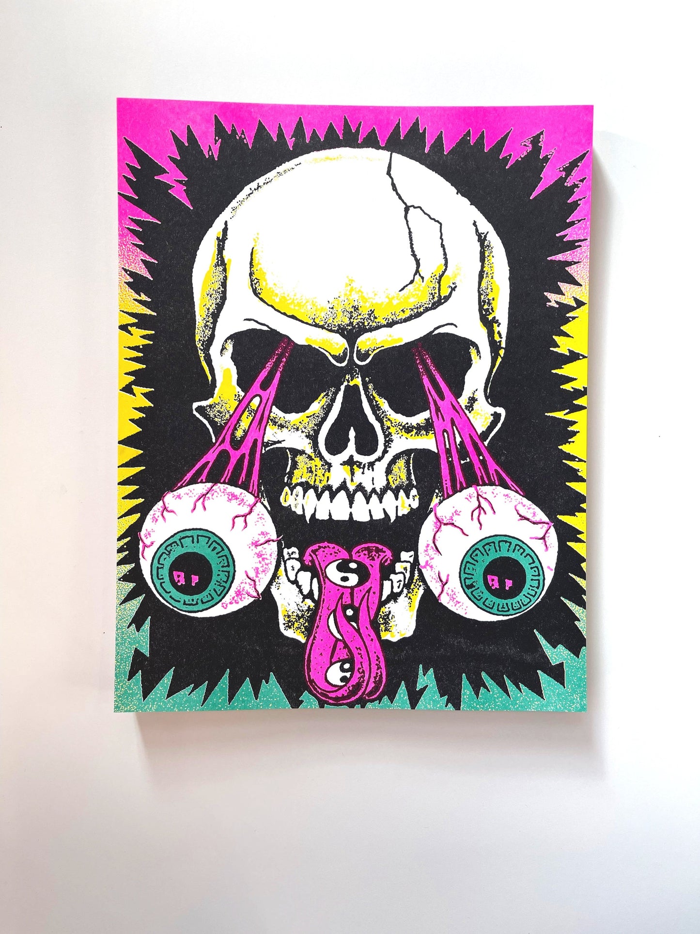 Heroic Dose Risograph Print