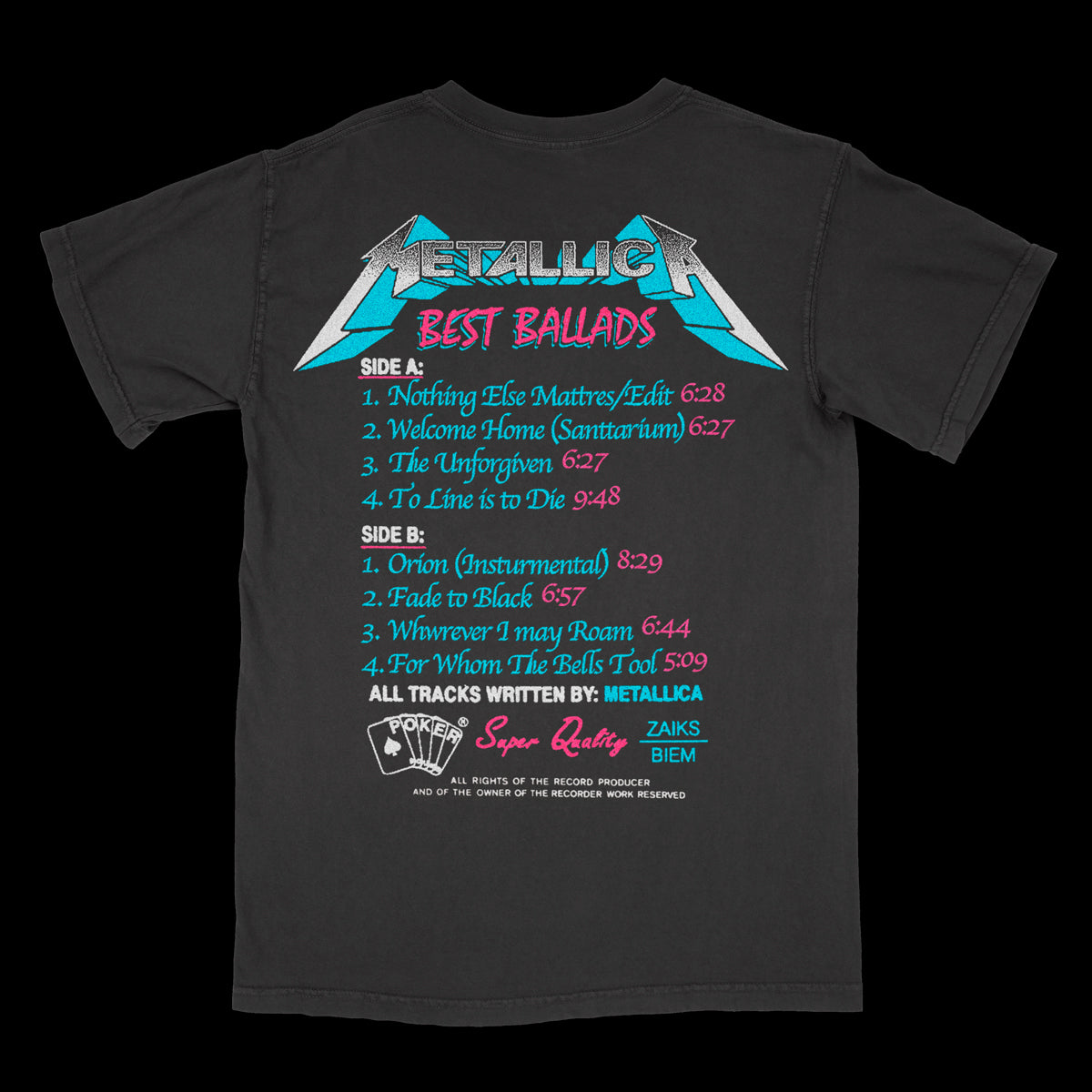 Best Ballads T-shirt