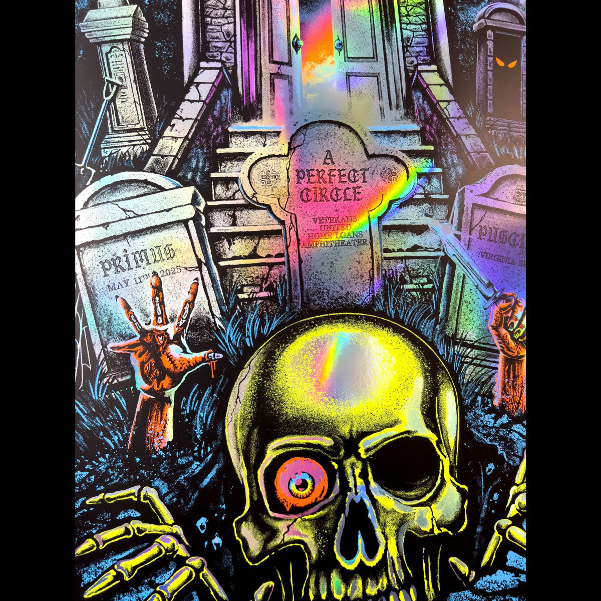 Sessanta Poster 2.0 (Primus, A Perfect Circle, Puscifer) - Virginia Beach, VA