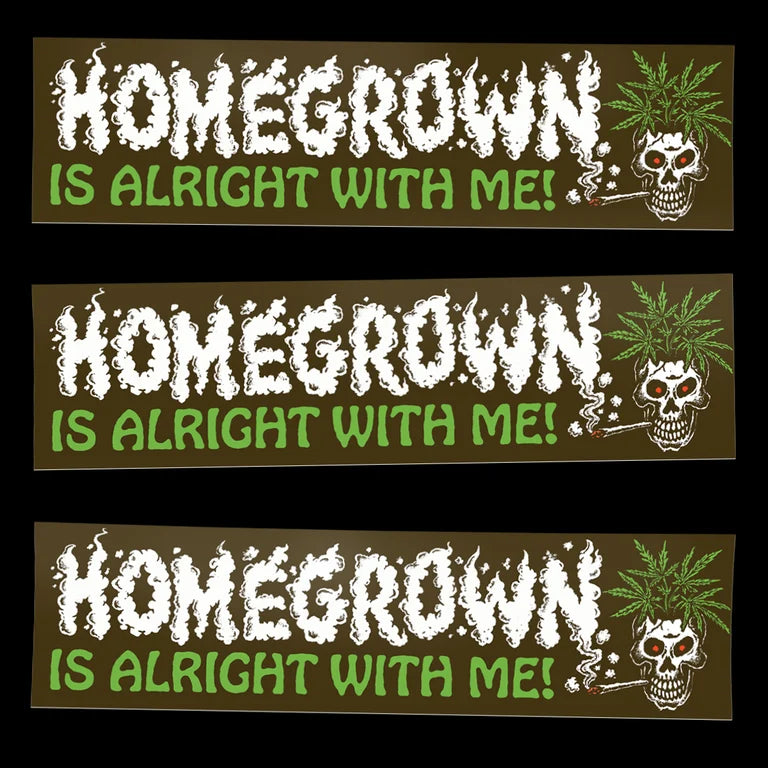 Homegrown Bumper Sticker