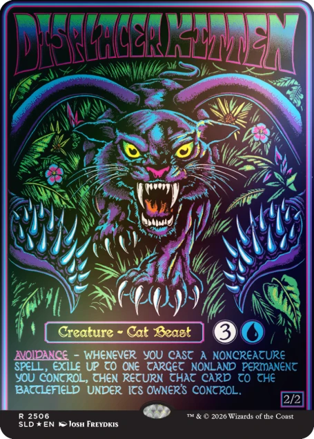 Displacer Kitten, Artist Proof