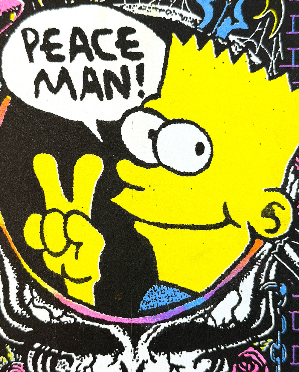 Peace Man Riso Print