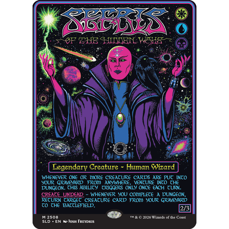 Sefris of the Hidden Ways, Artist Proof – Josh Freydkis Skeleton
