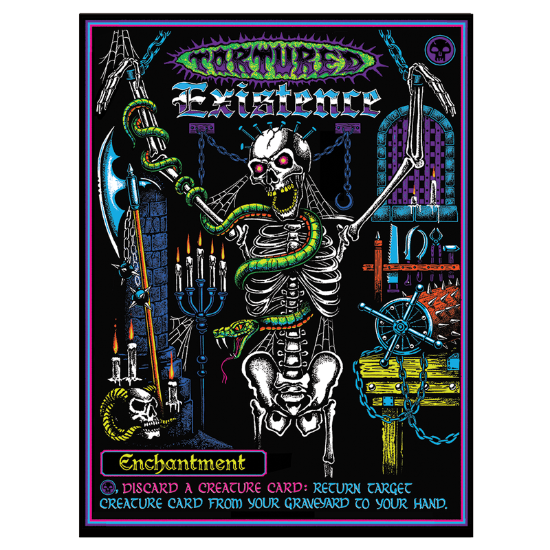 Tortured Existence Blacklight Poster *PREORDER*