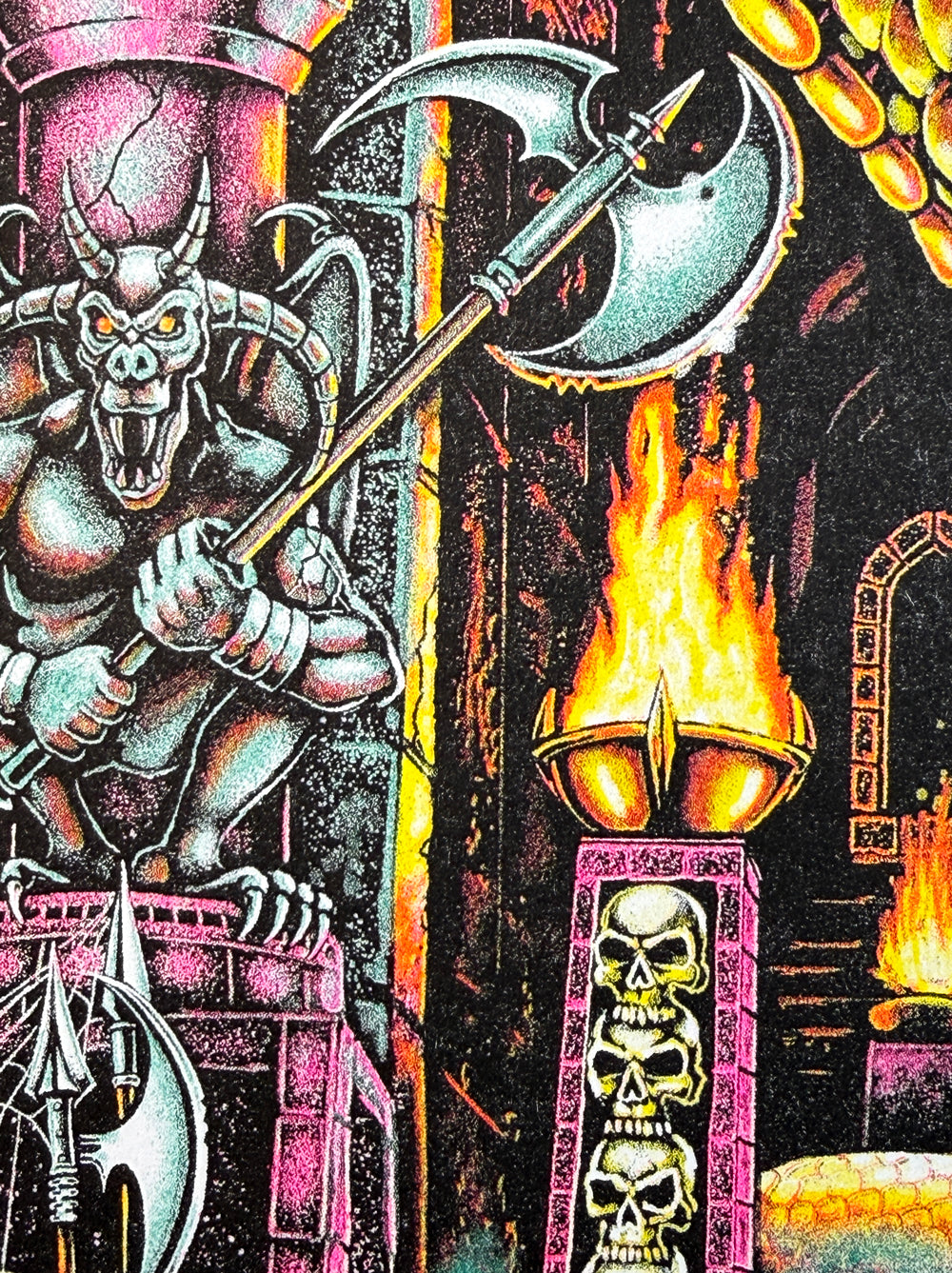 Altar of the Brood Risograph Print