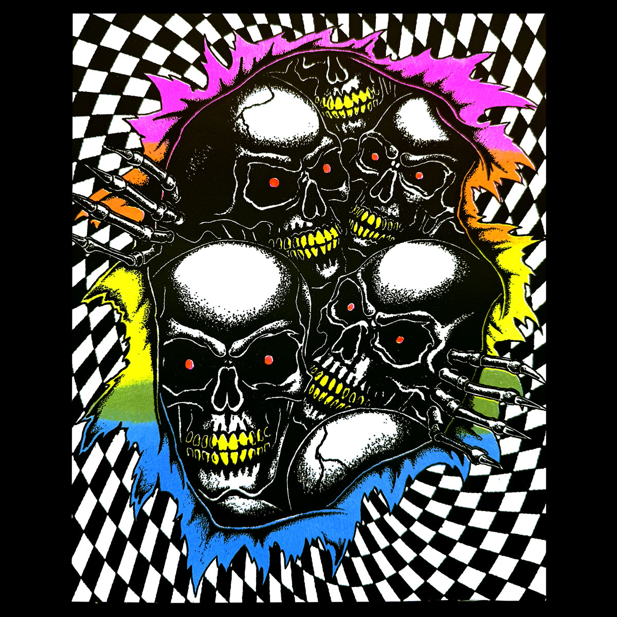 Bone Zone Riso Print