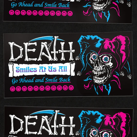 Death Smiles Bumper Sticker