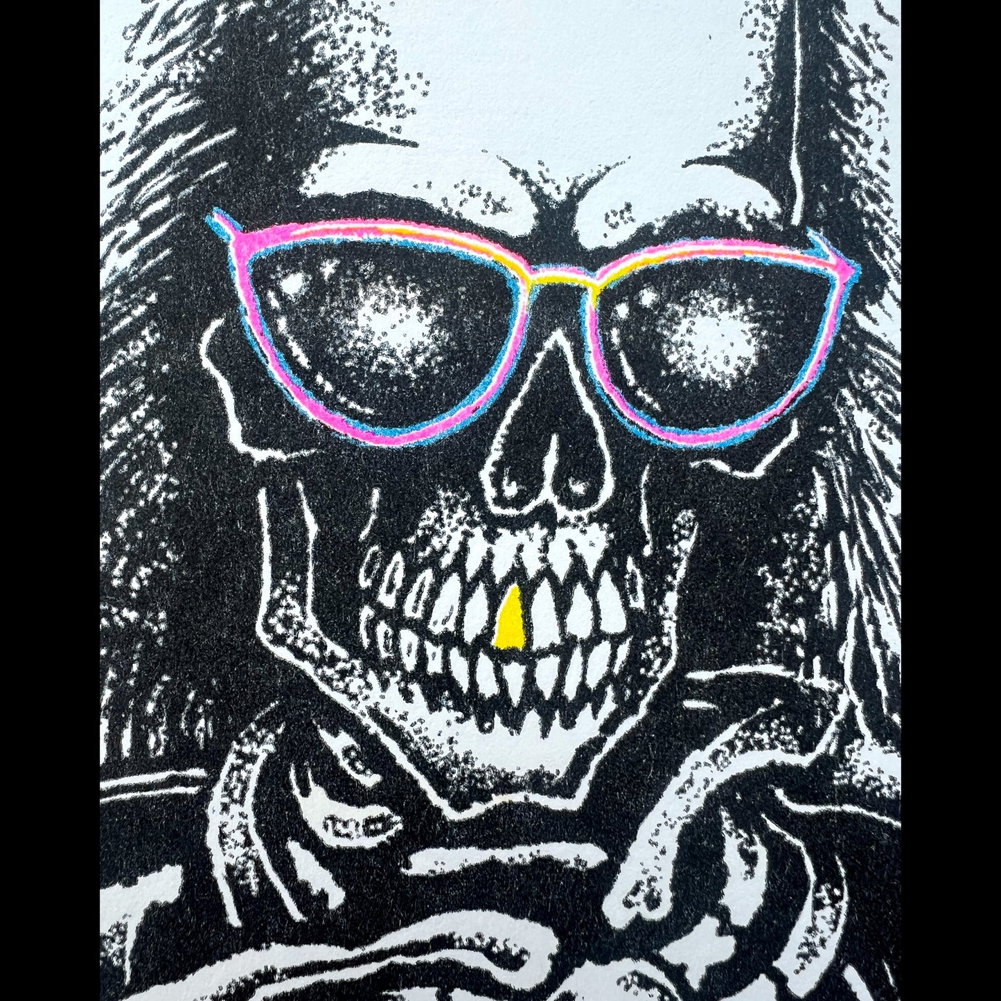 Smile Smile Smile Risograph Print