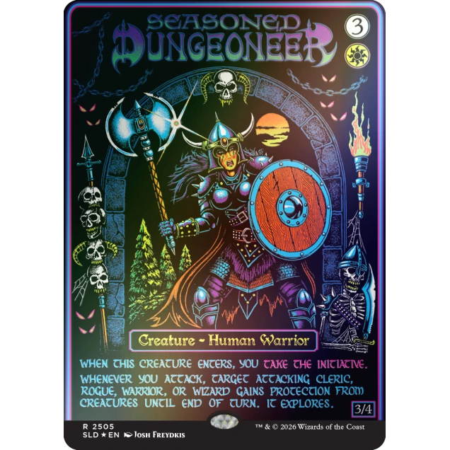 Seasoned Dungeoneer, Artist Proof – Josh Freydkis Skeleton Factory Seasoned Dungeoneer, Artist Proof – Josh Freydkis Skeleton Factory