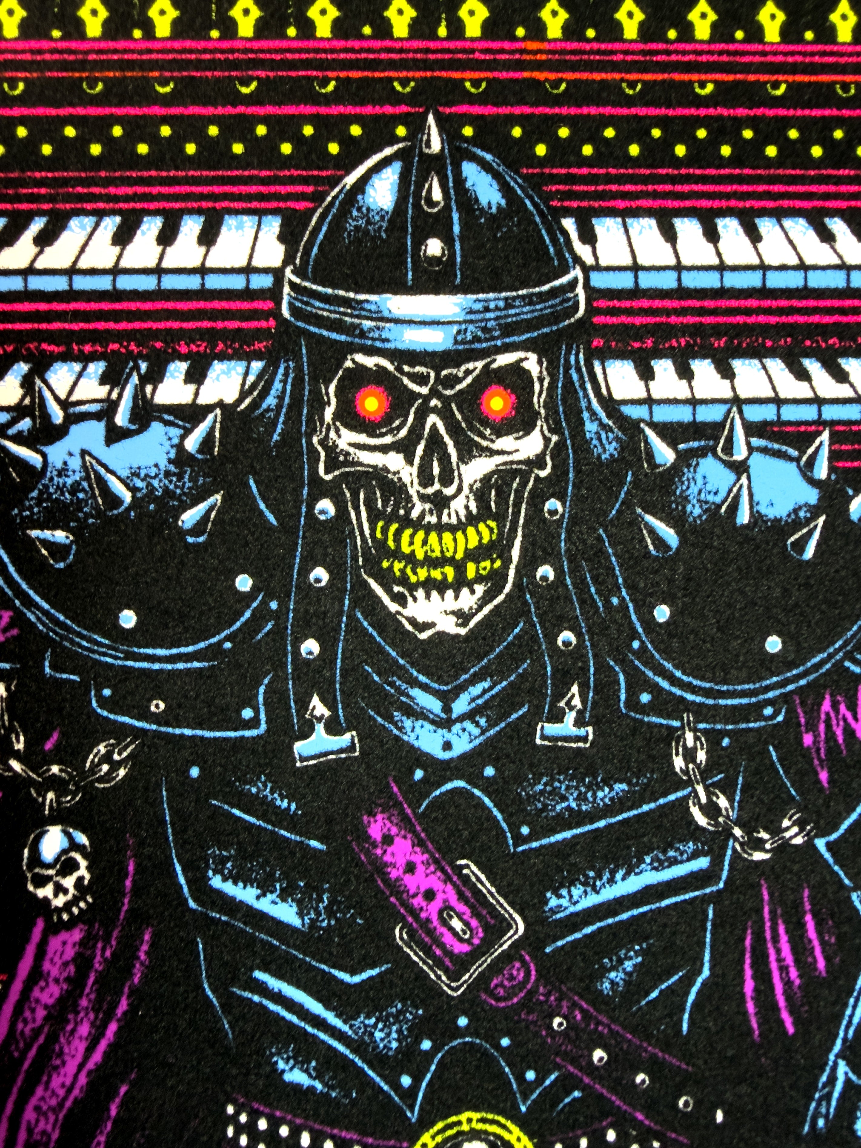 Out of Season Blacklight Poster – Josh Freydkis Skeleton Factory
