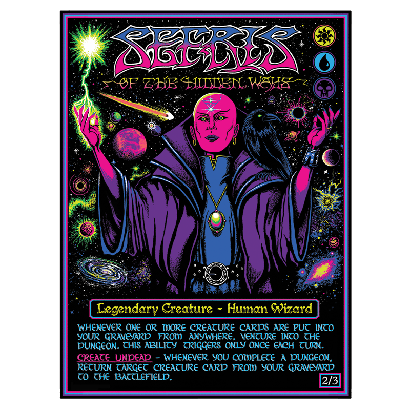 Sefris Blacklight Poster *PREORDER*