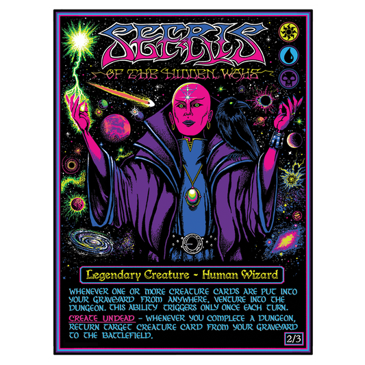 Sefris Blacklight Poster *PREORDER*