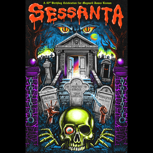 Sessanta Poster 2.0 (Primus, A Perfect Circle, Puscifer) - Virginia Beach, VA
