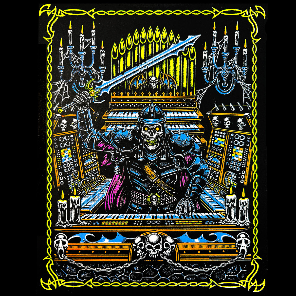 Out of Season (Synthesizer) Riso Print