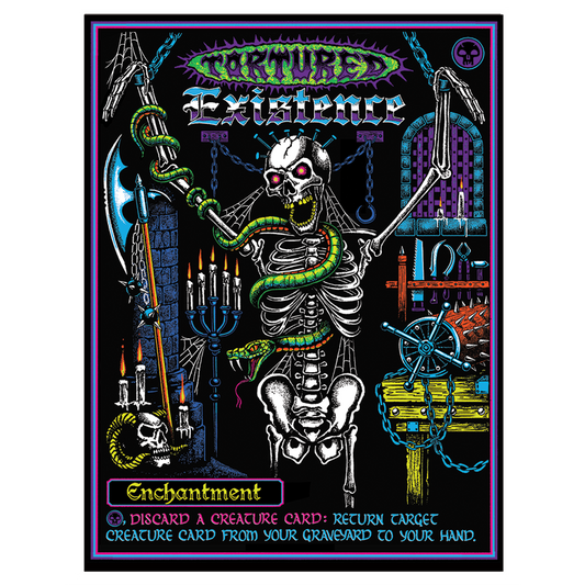 Tortured Existence Blacklight Poster *PREORDER*