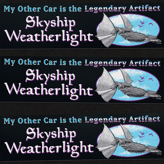 Weatherlight Bumper Sticker