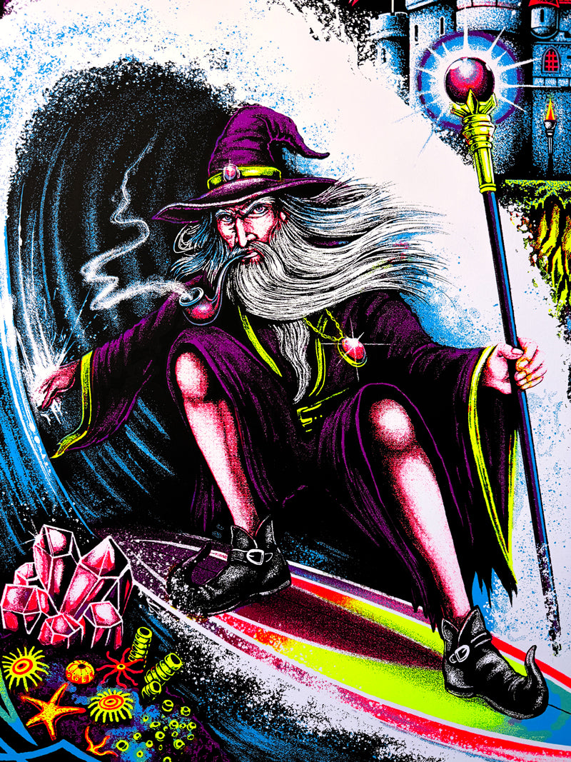 TREASURE nightgarden 展示ポラロイド ジフン The Wizard's Tube Blacklight Poster – Josh Freydkis Skeleton Factory